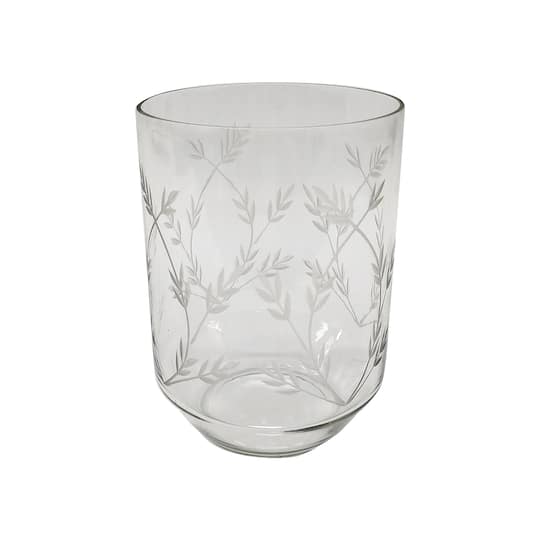 Etched Glass Vase by Ashland